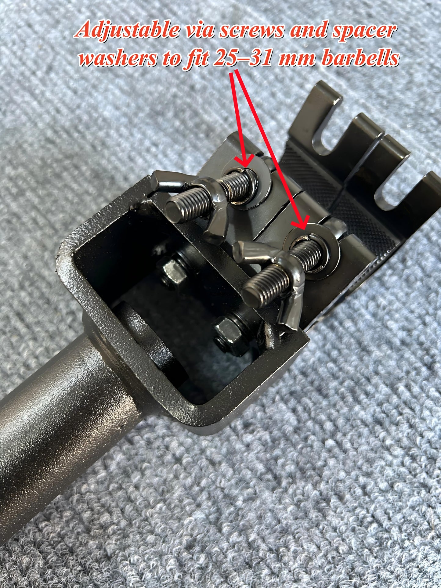 SQUAT SAFETY HANDLES